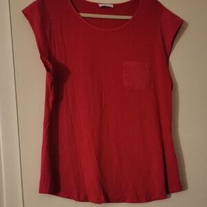 Calvin Klein Scarlet Short Sleeve Tee